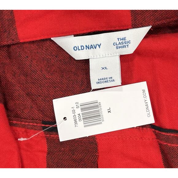 Old Navy Match The Fam Pajama Set Red And Black Paid XL I4 - Picture 13 of 16